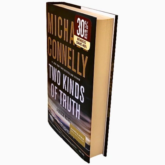 Michael Connelly Two Kinds of Truth Bosch Hardcover BARNES & NOBLE EXCLUSIVE - Picture 4 of 9